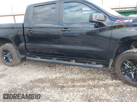 2021 Chevrolet Silverado 1500 LT Trail Boss with VIN 1GCPYFEDXMZ130455, listed as a IAAI auction lot 41140924 with 52,293 mi miles and . Bid and sale history available at DreamBid. Image 14.