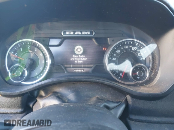 2022 Ram 1500 Big Horn with VIN 1C6RREBG0NN398834, listed as a IAAI auction lot 41580763 with 100,523 mi miles and . Bid and sale history available at DreamBid. Image 7.