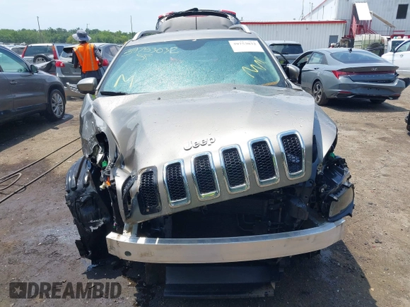 2016 Jeep Cherokee Latitude with VIN 1C4PJMCS3GW251912, listed as a IAAI auction lot 39753032 with 59,401 mi miles. Bid and sale history available at carsss.com. Image 12.