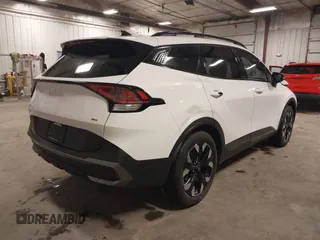 2023 Kia Sportage X-Line with VIN 5XYK6CAF1PG123645, listed as a IAAI auction lot 41691905 with 25,368 mi miles and . Bid and sale history available at DreamBid. Image 4.
