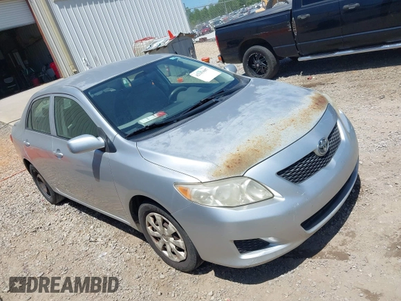 2009 Toyota Corolla with VIN JTDBL40E99J010861, listed as a IAAI auction lot 42143607 with 333,838 mi miles and . Bid and sale history available at DreamBid. Image 1.