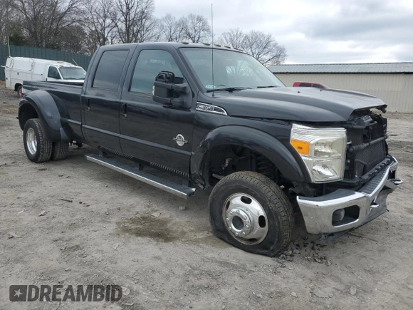 2012 Ford F-350 XL with VIN 1FT8W3DT4CEC91231, listed as a Copart auction lot 41620685 with 61,447 mi miles and Salvage Title. Bid and sale history available at DreamBid. Image 4.