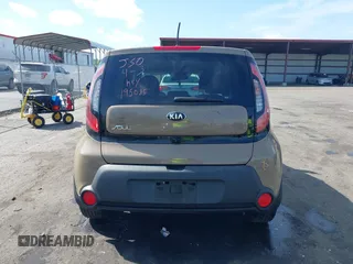 2015 Kia Soul + with VIN KNDJP3A53F7195085, listed as a IAAI auction lot 41962140 with 160,578 mi miles. Bid and sale history available at carsss.com. Image 16.