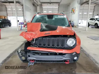 2015 Jeep Renegade Trailhawk with VIN ZACCJBCTXFPB80067, listed as a Copart auction lot 64927985 with Not provided miles and Salvage title. Bid and sale history available at DreamBid. Image 5.