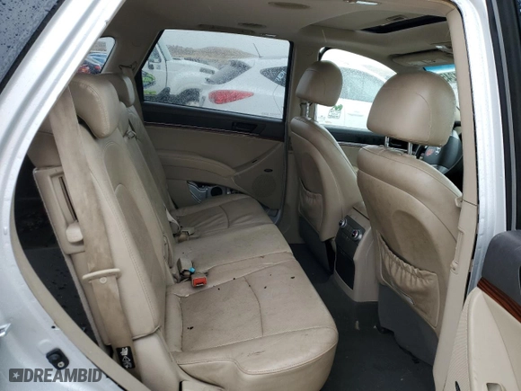2010 Hyundai Veracruz Limited with VIN KM8NUDCC1AU122833, listed as a Copart auction lot 86812454 with 0 mi miles and Salvage Title. Bid and sale history available at carsss.com. Image 10.