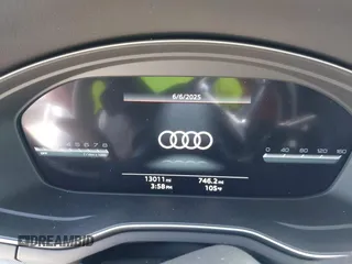 2025 Audi A5 Sportback S line Premium z VIN WAUDACF5XSA009799, wystawiony jako IAAI lot #42460461 z przebiegiem 13 011 mil mil oraz . Historia ofert i sprzedaży dostępna na DreamBid. Obrazek 7.