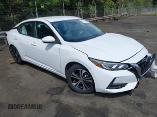 2022 Nissan Sentra SV z VIN 3N1AB8CV2NY225749, wystawiony jako IAAI lot #42155339 z przebiegiem 49 819 mil mil oraz . Historia ofert i sprzedaży dostępna na DreamBid. Obrazek 1.