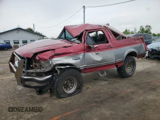 1994 Ford Bronco Custom with VIN 1FMEU15H6RLA10330, listed as a Copart auction lot 56706415 with Not provided miles and Salvage title. Bid and sale history available at DreamBid. Image 1.