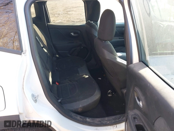 2017 Jeep Renegade Latitude with VIN ZACCJABB5HPG25546, listed as a IAAI auction lot 41541445 with 66,322 mi miles and . Bid and sale history available at DreamBid. Image 8.