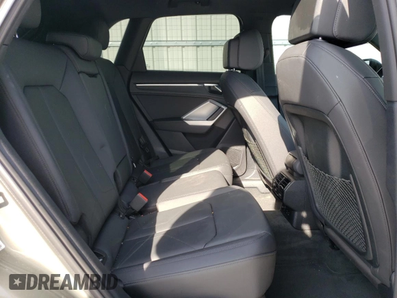 2022 Audi Q3 Premium with VIN WA1AUCF33N1052925, listed as a Copart auction lot 45545485 with 37,002 mi miles and Salvage Title. Bid and sale history available at carsss.com. Image 11.