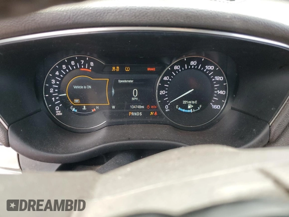 2019 Lincoln MKC Standard with VIN 5LMCJ1D95KUL45392, listed as a Copart auction lot 82561394 with 104,748 mi miles and Salvage Title. Bid and sale history available at DreamBid. Image 9.