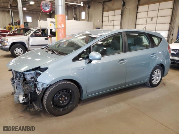 2017 Toyota Prius v Two with VIN JTDZN3EU0HJ060341, listed as a Copart auction lot 53292715 with 139,171 mi miles and Salvage Title. Bid and sale history available at carsss.com. Image 1.