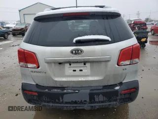 2013 Kia Sorento EX с VIN 5XYKU4A61DG351443, выставлен на аукционе Copart как лот 86988774 с пробегом 196 542 миль миль и Списание • Salvage title. История ставок и продаж доступна на DreamBid. Изображение 6.