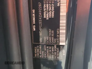 2018 Mercedes-Benz Metris Passenger z VIN WD4PG2EE4J3492287, wystawiony jako Copart lot #59262915 z przebiegiem 252 020 mil mil oraz Czysty tytuł • Clean title. Historia ofert i sprzedaży dostępna na DreamBid. Obrazek 13.