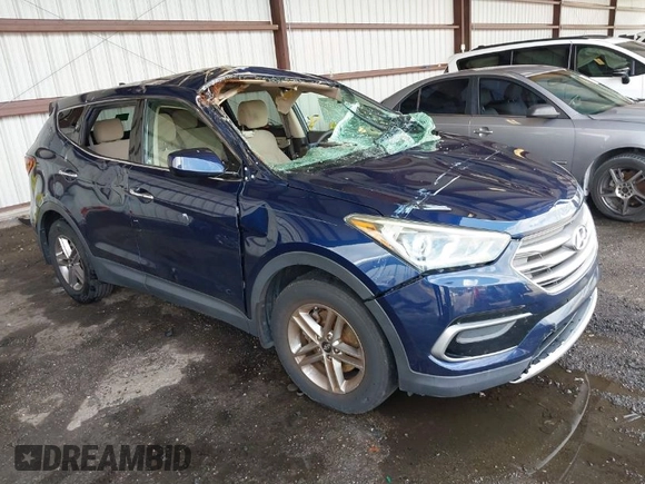 2017 Hyundai Santa Fe 2.4L z VIN 5XYZT3LB1HG482822, wystawiony jako IAAI lot #40114379 z przebiegiem 110 803 mil mil oraz . Historia ofert i sprzedaży dostępna na DreamBid. Obrazek 1.