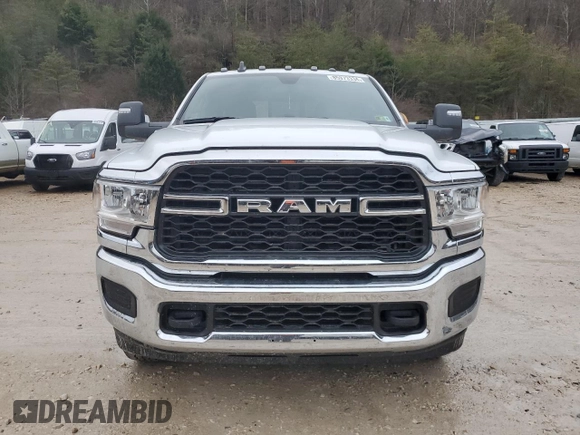 2023 Ram 2500 Tradesman with VIN 3C6UR5HL3PG637755, listed as a Copart auction lot 85973334 with 52,924 mi miles and Salvage Title. Bid and sale history available at carsss.com. Image 5.
