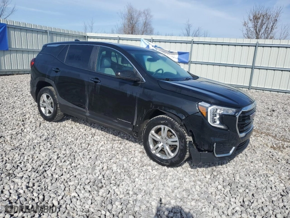 2022 GMC Terrain SLE with VIN 3GKALTEV8NL142435, listed as a Copart auction lot 49097795 with 149,417 mi miles and Clean Title. Bid and sale history available at carsss.com. Image 4.