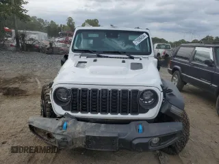 2024 Jeep Wrangler Rubicon with VIN 1C4RJXR67RW171200, listed as a Copart auction lot 71599434 with Not Provided miles and Salvage Title. Bid and sale history available at DreamBid. Image 5.