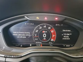 2018 Audi S5 Sportback Premium Plus z VIN WAUB4CF57JA062151, wystawiony jako Copart lot #49119845 z przebiegiem 62 934 mil mil oraz Tytuł czysty. Historia ofert i sprzedaży dostępna na DreamBid. Obrazek 9.