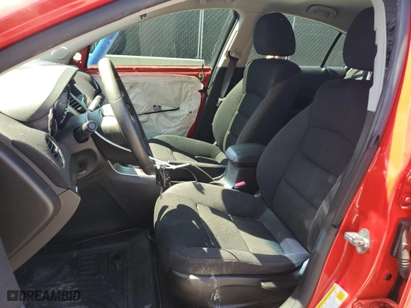 2015 Chevrolet Cruze LT with VIN 1G1PC5SBXF7295439, listed as a Copart auction lot 53304545 with 89,140 mi miles and Salvage Title. Bid and sale history available at carsss.com. Image 7.