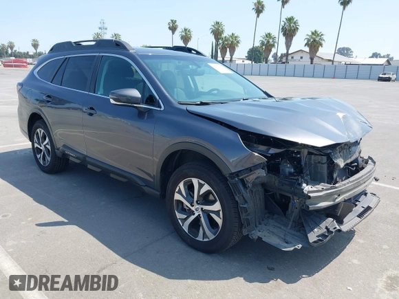 2022 Subaru Outback Limited with VIN 4S4BTANC8N3272127, listed as a IAAI auction lot 42573980 with 42,844 mi miles and . Bid and sale history available at DreamBid. Image 1.