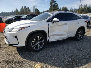 2018 Lexus RX with VIN 2T2BGMCA1JC029266, listed as a Copart auction lot 47307255 with 58,449 mi miles and Salvage Title. Bid and sale history available at carsss.com. Image 1.
