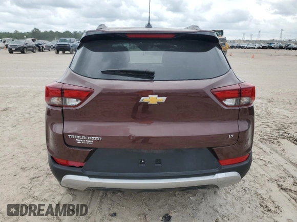 2023 Chevrolet TrailBlazer LT with VIN KL79MPS23PB078741, listed as a Copart auction lot 55104555 with 11,652 mi miles and Salvage Title. Bid and sale history available at DreamBid. Image 6.