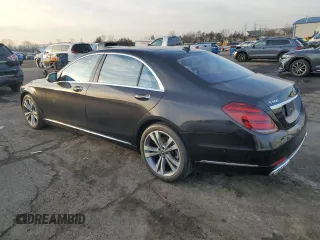 2018 Mercedes-Benz S 560 with VIN WDDUG8GB4JA387477, listed as a Copart auction lot 86575774 with 53,624 mi miles and Salvage Title. Bid and sale history available at carsss.com. Image 2.