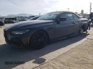 2022 BMW 4 Series M440i with VIN WBA53AT01NCJ12677, listed as a Copart auction lot 46318804 with 20,830 mi miles and . Bid and sale history available at DreamBid. Image 1.