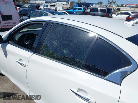 2017 Infiniti Q50 2.0t with VIN JN1CV7AP5HM641865, listed as a IAAI auction lot 41931936 with 109,046 mi miles. Bid and sale history available at carsss.com. Image 6.