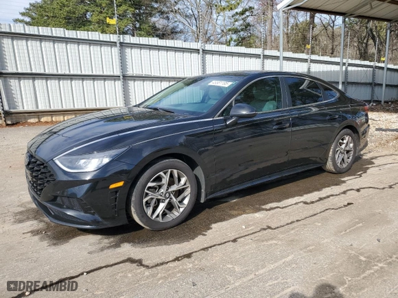 2022 Hyundai Sonata SEL with VIN KMHL64JA0NA232041, listed as a Copart auction lot 46581185 with 184,703 mi miles and Non Repairable. Bid and sale history available at carsss.com. Image 1.