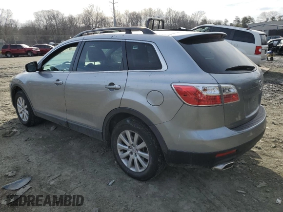 2010 Mazda CX-9 Sport with VIN JM3TB2MA2A0225759, listed as a Copart auction lot 43150095 with 119,130 mi miles and Salvage Title. Bid and sale history available at DreamBid. Image 2.