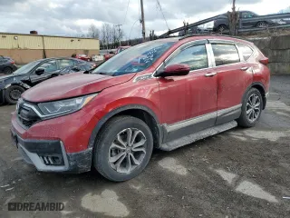 2022 Honda CR-V EX with VIN 2HKRW2H53NH660058, listed as a Copart auction lot 89149275 with 55,167 mi miles and Non Repairable. Bid and sale history available at carsss.com. Image 1.