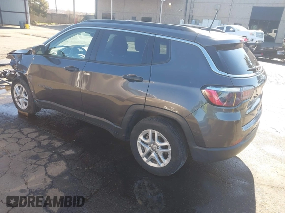 2021 Jeep Compass Sport с VIN 3C4NJCAB5MT572145, выставлен на аукционе IAAI как лот 41415198 с пробегом 27 186 миль миль и . История ставок и продаж доступна на DreamBid. Изображение 3.