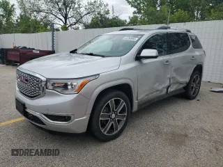 2018 GMC Acadia Denali z VIN 1GKKNXLS3JZ130503, wystawiony jako Copart lot #54393665 z przebiegiem 99 514 mil mil oraz Szkoda całkowita • Salvage title. Historia ofert i sprzedaży dostępna na DreamBid. Obrazek 1.