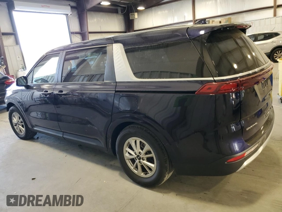 2023 Kia Carnival LX with VIN KNDNB4H33P6266402, listed as a Copart auction lot 50420005 with 33,352 mi miles and Salvage Title. Bid and sale history available at carsss.com. Image 2.