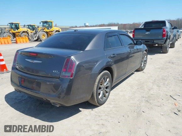2014 Chrysler 300 with VIN 2C3CCAGG2EH384383, listed as a IAAI auction lot 42044047 with 114,271 mi miles. Bid and sale history available at carsss.com. Image 4.