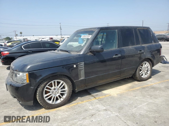 2011 Land Rover Range Rover HSE with VIN SALME1D46BA358747, listed as a Copart auction lot 60562035 with 114,385 mi miles and Clean title. Bid and sale history available at DreamBid. Image 1.