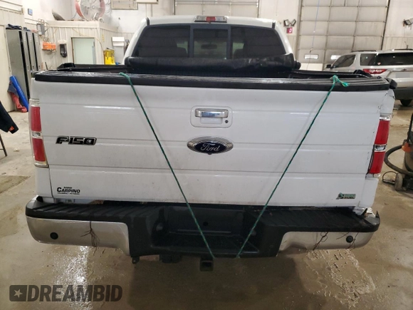 2010 Ford F-150 XL with VIN 1FTFW1CV3AFA92614, listed as a Copart auction lot 45024765 with 301,170 mi miles and Salvage Title. Bid and sale history available at carsss.com. Image 6.