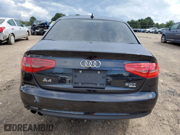 2013 Audi A4 Premium with VIN WAUBFAFL0DN004375, listed as a Copart auction lot 61096035 with 205,905 mi miles and Salvage title. Bid and sale history available at DreamBid. Image 6.