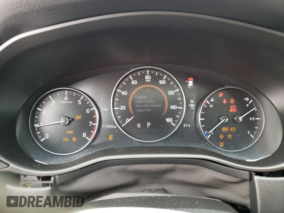 2024 Mazda CX-50 Premium Plus with VIN 7MMVABEY0RN179248, listed as a Copart auction lot 44600185 with 11,549 mi miles and Salvage Title. Bid and sale history available at DreamBid. Image 9.