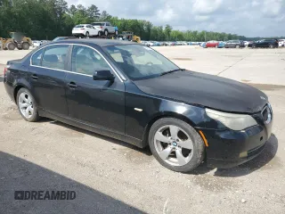 2008 BMW 5 Series 528i with VIN WBANU53558CT01921, listed as a Copart auction lot 54101055 with 112,277 mi miles and Clean Title. Bid and sale history available at carsss.com. Image 4.
