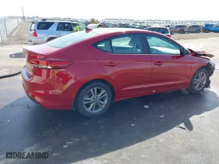 2018 Hyundai Elantra Value Edition with VIN KMHD84LF3JU657009, listed as a IAAI auction lot 41780491 with 65,855 mi miles. Bid and sale history available at carsss.com. Image 4.