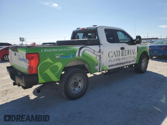 2021 Ford Super Duty F-250 SRW XL with VIN 1FT7X2B63MED50805, listed as a Copart auction lot 45662635 with 88,970 mi miles and Salvage Title. Bid and sale history available at carsss.com. Image 3.