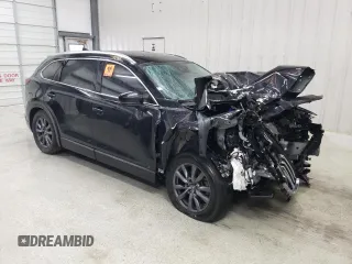 2021 Mazda CX-9 Touring with VIN JM3TCACY4M0523188, listed as a Copart auction lot 48595205 with 99,999 mi miles and Clean title. Bid and sale history available at DreamBid. Image 4.