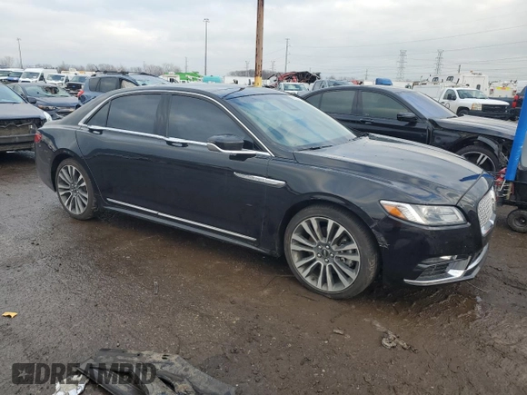 2019 Lincoln Continental Select with VIN 1LN6L9TK7K5602477, listed as a Copart auction lot 83822064 with 62,950 mi miles and Clean Title. Bid and sale history available at carsss.com. Image 4.