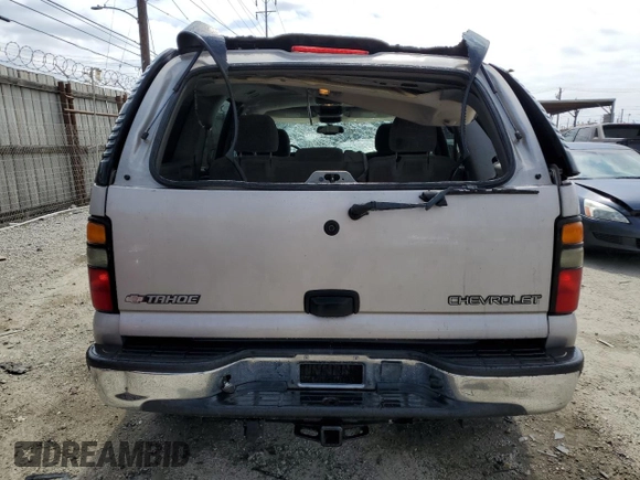 2004 Chevrolet Tahoe LS with VIN 1GNEC13V14J303631, listed as a Copart auction lot 50453085 with 182,350 mi miles and Clean Title. Bid and sale history available at carsss.com. Image 6.