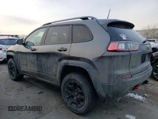 2019 Jeep Cherokee Trailhawk with VIN 1C4PJMBN5KD143033, listed as a Copart auction lot 45791865 with 88,355 mi miles and Clean Title. Bid and sale history available at DreamBid. Image 2.
