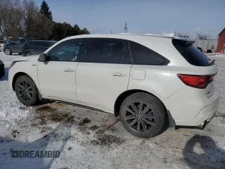 2020 Acura MDX Technology with VIN 5J8YD4H09LL800710, listed as a Copart auction lot 87171294 with 59,250 mi miles and Clean title. Bid and sale history available at DreamBid. Image 2.