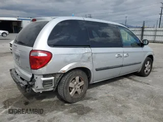 2007 Dodge Caravan SXT with VIN 1D4GP45R37B155698, listed as a Copart auction lot 53637615 with 172,700 mi miles and Salvage Title. Bid and sale history available at carsss.com. Image 3.